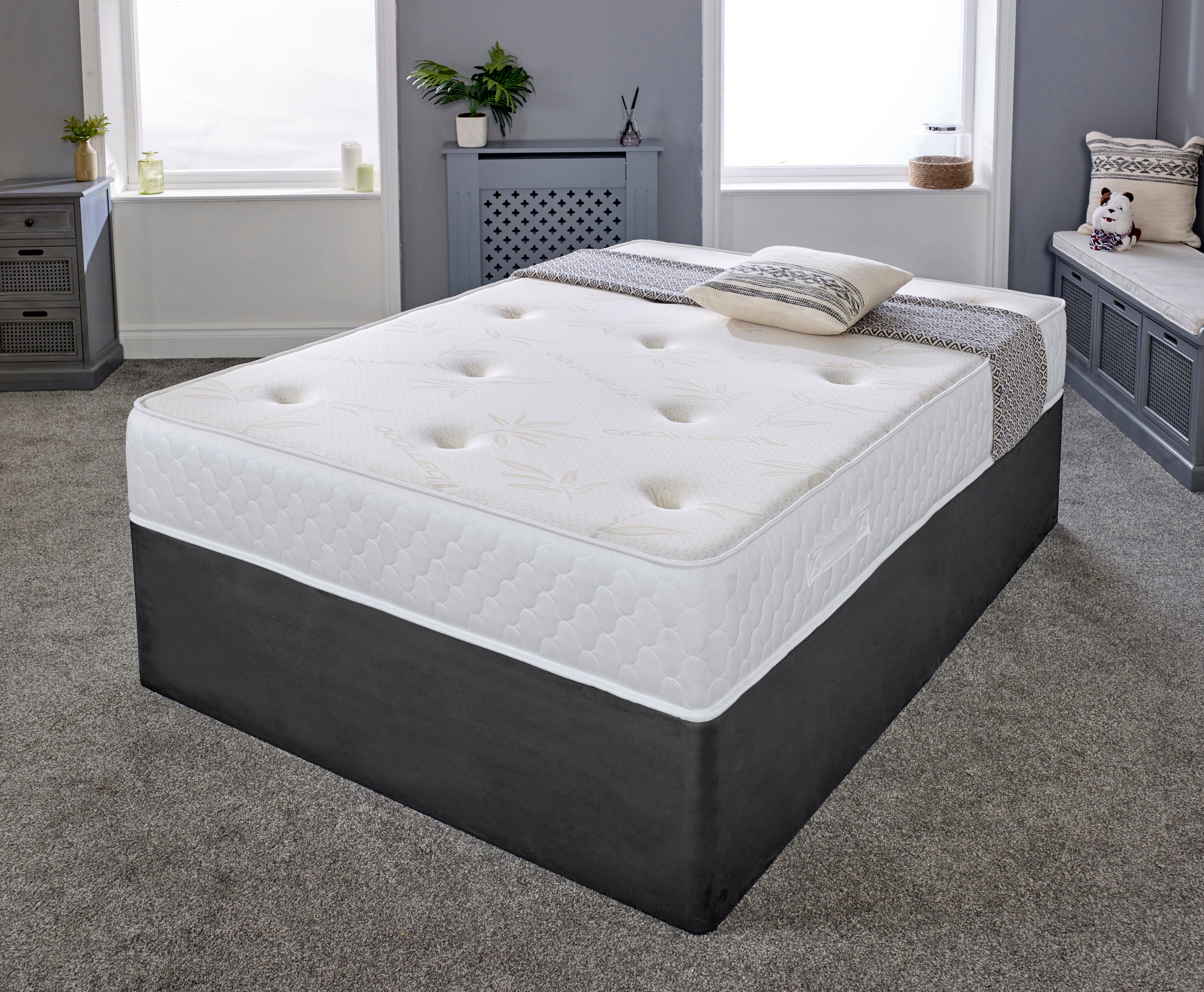Cambridge Tufted Memory Foam Pocket Spring Mattress
