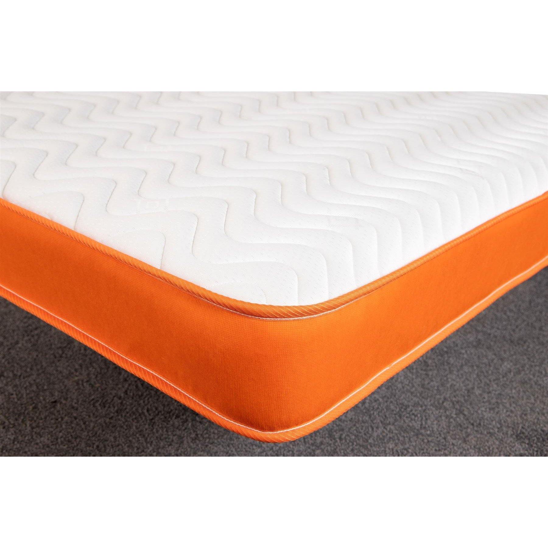 Starlight Beds ZEKE Memory Foam Spring Orange Mattress - Starlight Beds™