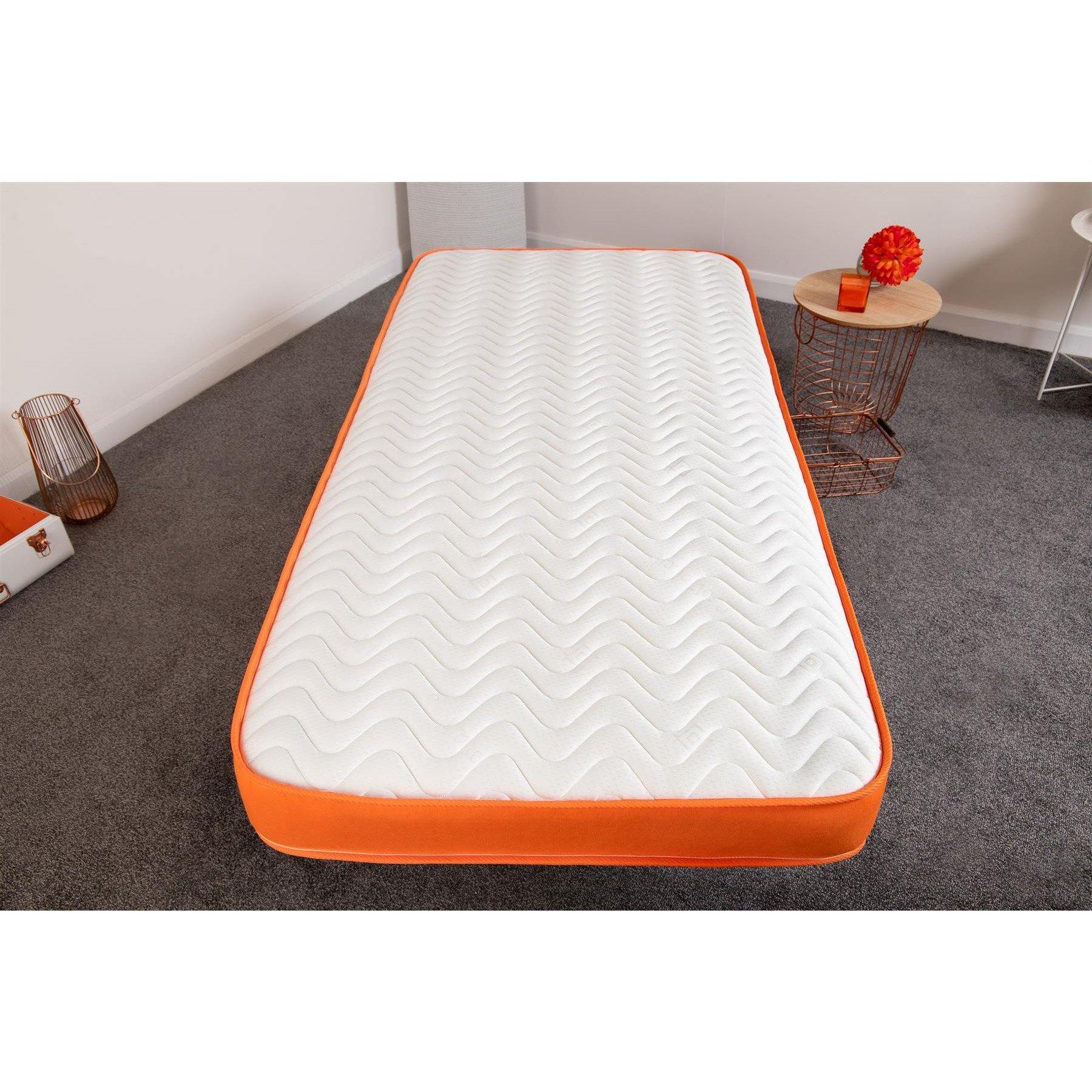 Starlight Beds ZEKE Memory Foam Spring Orange Mattress - Starlight Beds™