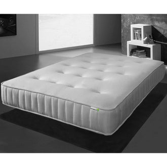 Starlight Beds Lyra Tufted Open Coil Bonnell Sprung Memory Foam Mattress - Starlight Beds™