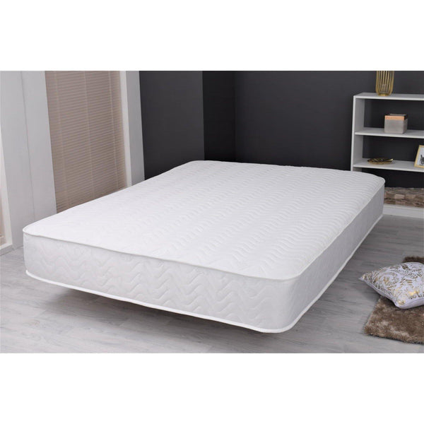 Deep quilted deals memory foam mattress