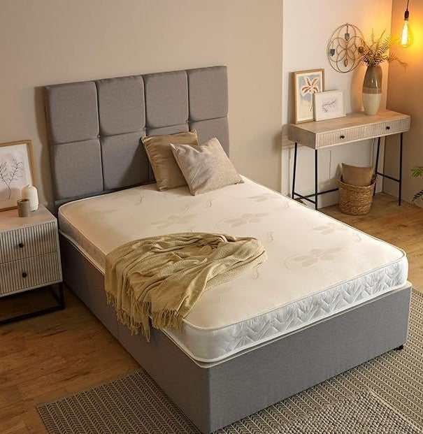 Starlight Beds™ 18cm Deep Stress-Free Memory Foam & Coil Sprung Mattress - Soft Comfort & Great Value