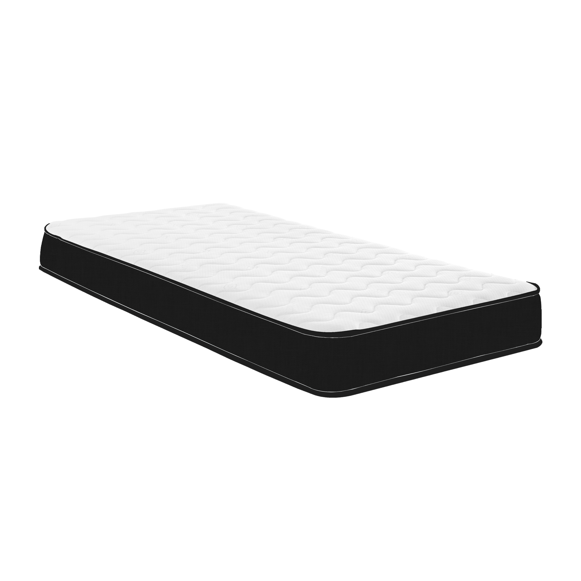 Starlight Beds™ Colours Range - Black Memory Foam & Spring Children’s Mattress (18cm Deep)