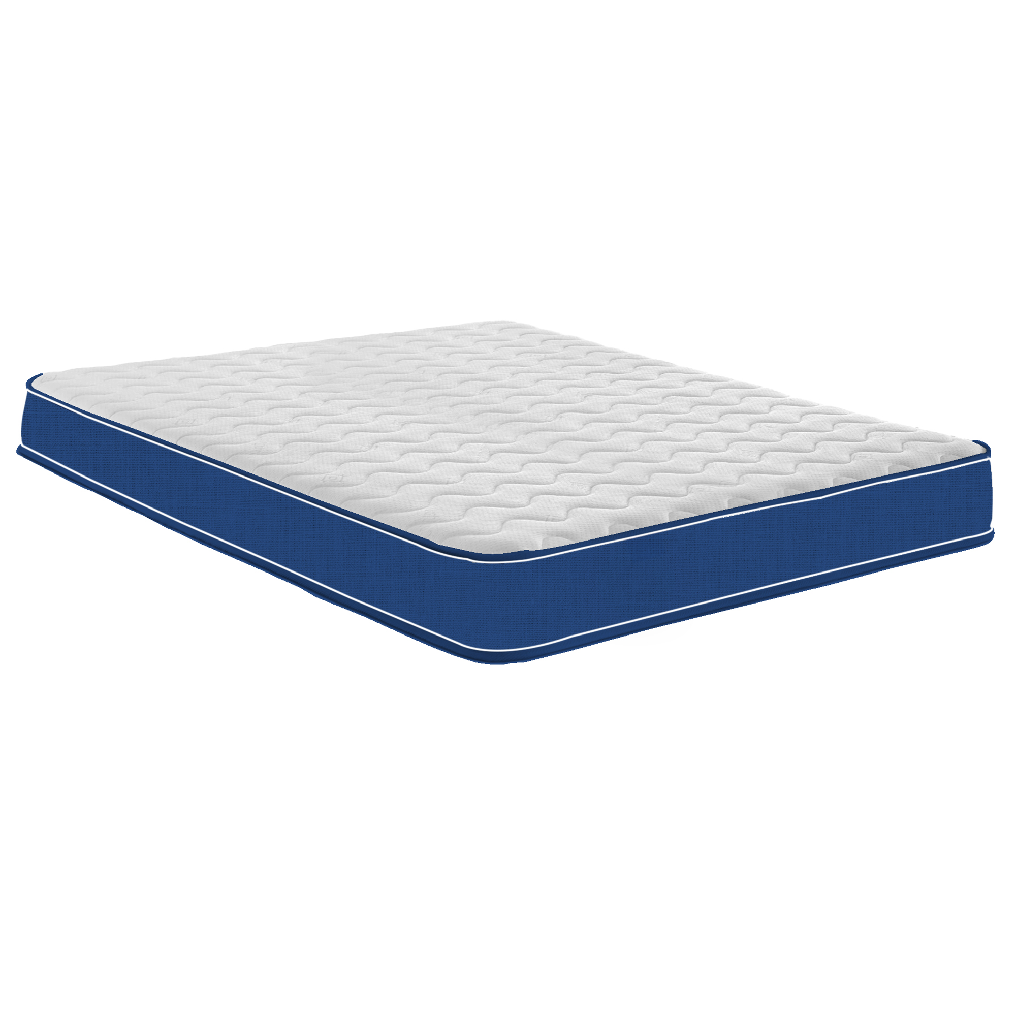 Starlight Beds™ Colours Range - Blue Memory Foam & Spring Children’s Mattress (18cm Deep)