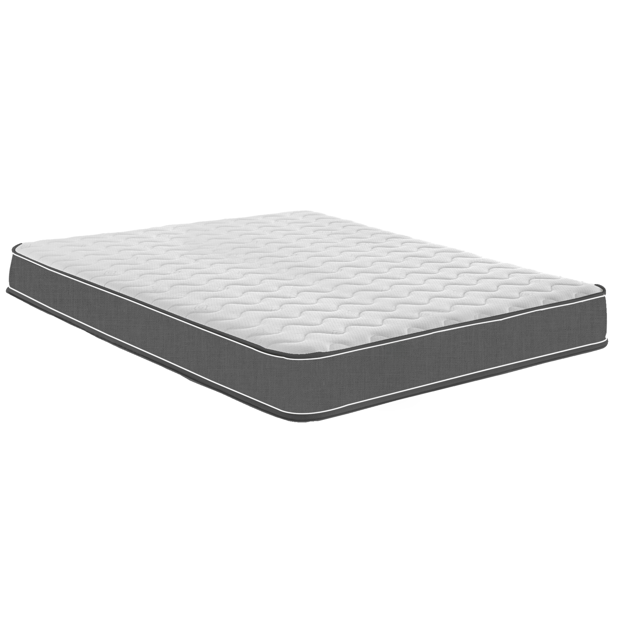 Starlight Beds™ Colours Range - Grey Memory Foam & Spring Children’s Mattress (18cm Deep)