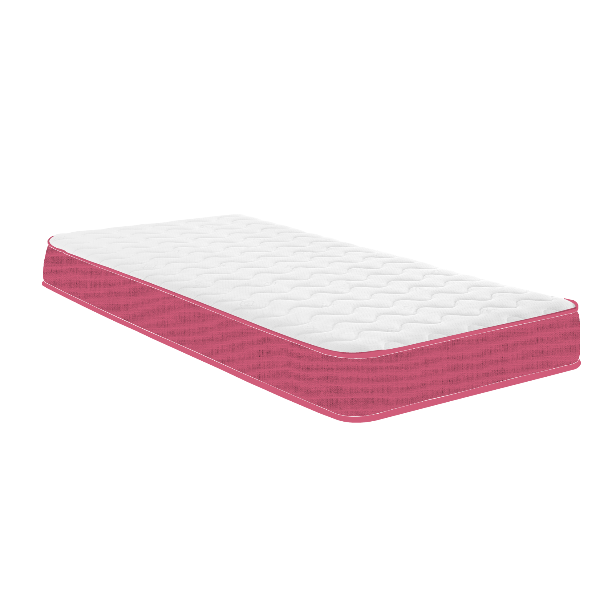 Starlight Beds™ Colours Range - Pink Memory Foam & Spring Children’s Mattress (18cm Deep)