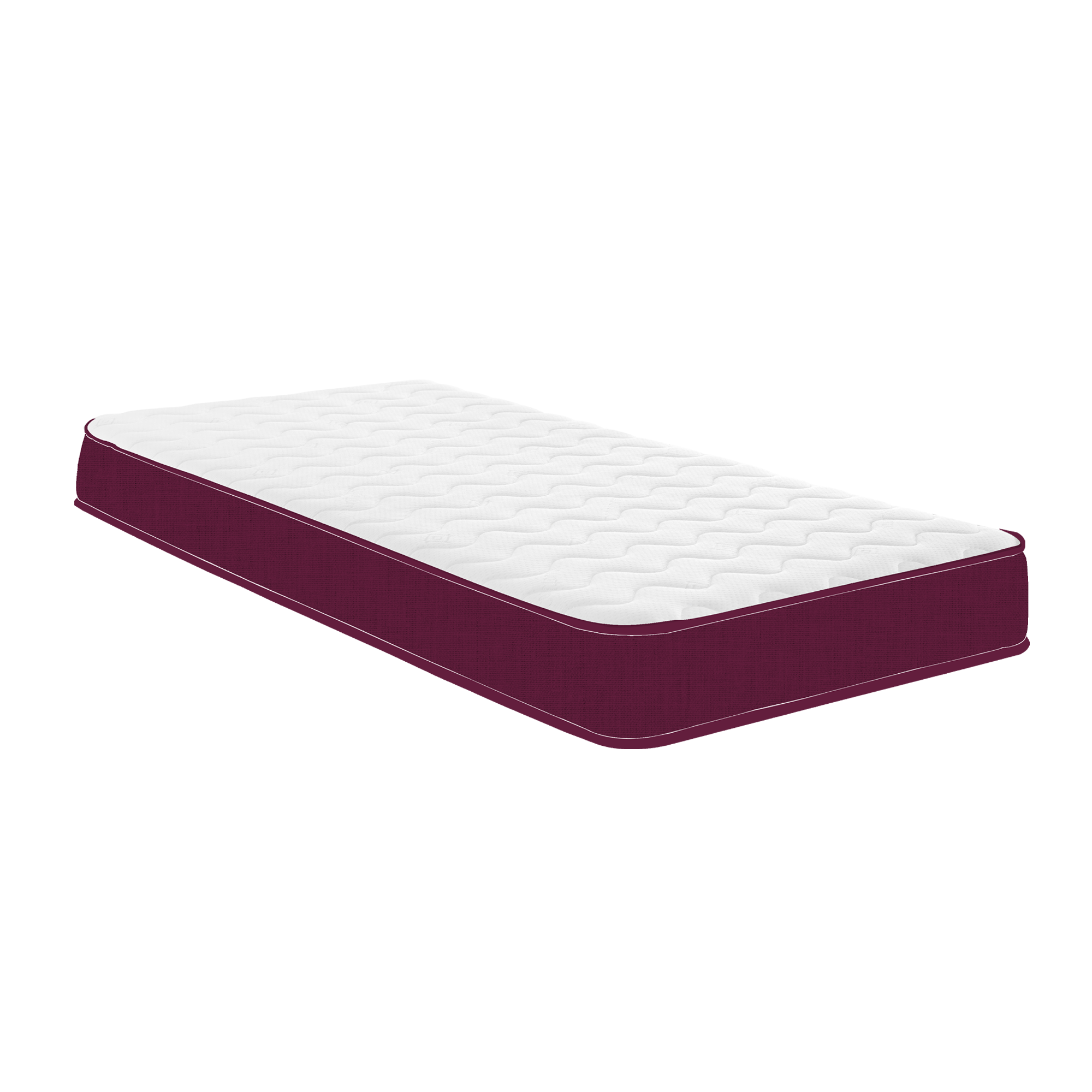 Starlight Beds™ Colours Range - Purple Memory Foam & Spring Children’s Mattress (18cm Deep)