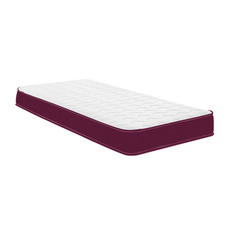 Starlight Beds™ Colours Range - Purple Memory Foam & Spring Children’s Mattress (18cm Deep)