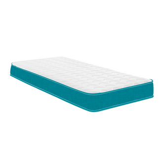 Starlight Beds™ Colours Range - Teal Memory Foam & Spring Children’s Mattress (18cm Deep)