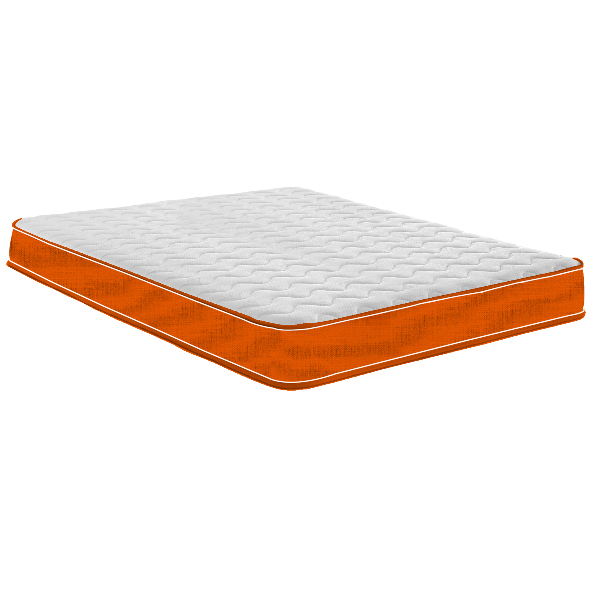 Starlight Beds™ Colours Range - Orange Memory Foam & Spring Children’s Mattress (18cm Deep)