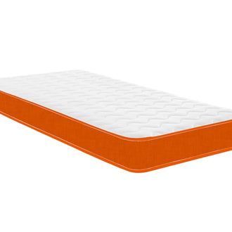 Starlight Beds™ Colours Range - Orange Memory Foam & Spring Children’s Mattress (18cm Deep)
