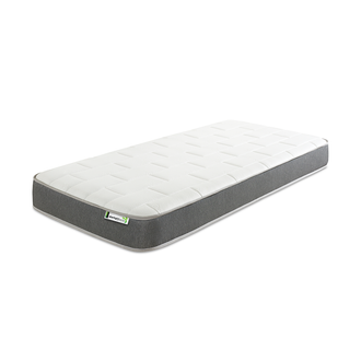 Starlight Beds™ 7" Deep Hybrid Memory Foam & Spring Mattress – Luxurious Cool Touch Cover with Grey Border and Tile-Pattern Design