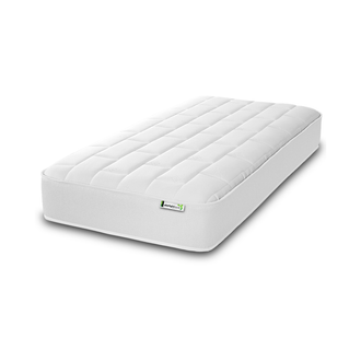 Starlight Beds™ 7" Deep Hybrid Memory Foam & Spring Mattress – Luxurious Cool Touch Cover with White Border and Tile-Pattern Design