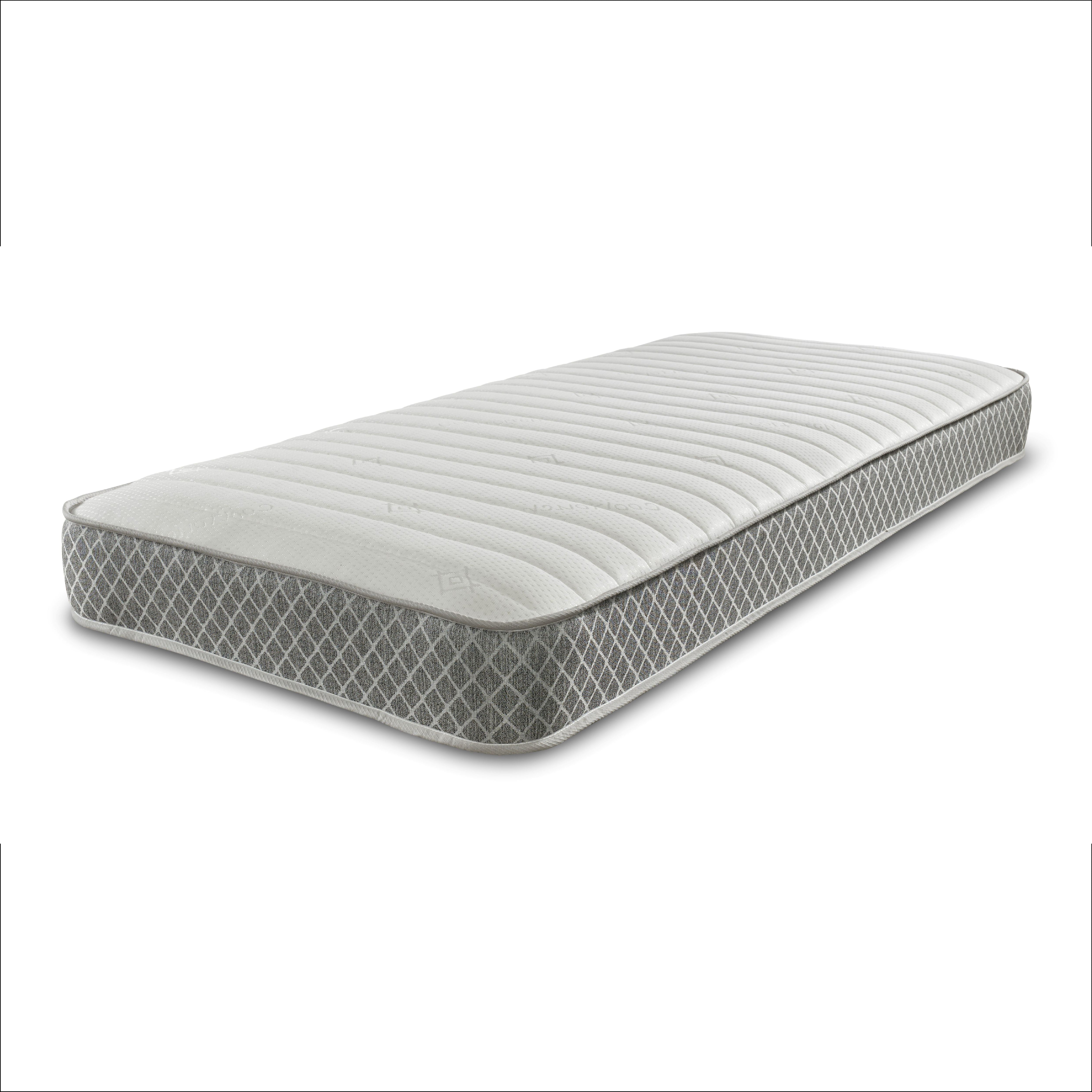 Starlight Beds™ 7" Deep Classic Hybrid Mattress – Budget-Friendly Memory Foam & Spring Support with Cool Touch Straight-Line Design