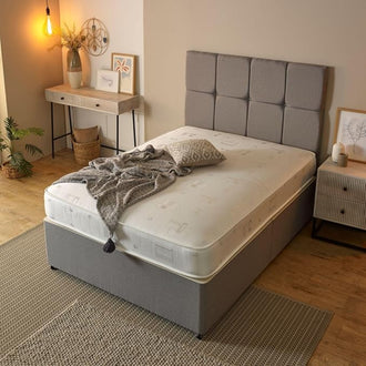 8" Dual-Sided Open Coil Mattress. Flip & Rotate Design for Long-Lasting Support