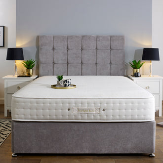 Starlight Beds 9" Pocket Sprung Mattress with Memory Foam & Cashmere Sleep Surface. Medium Firm Mattress