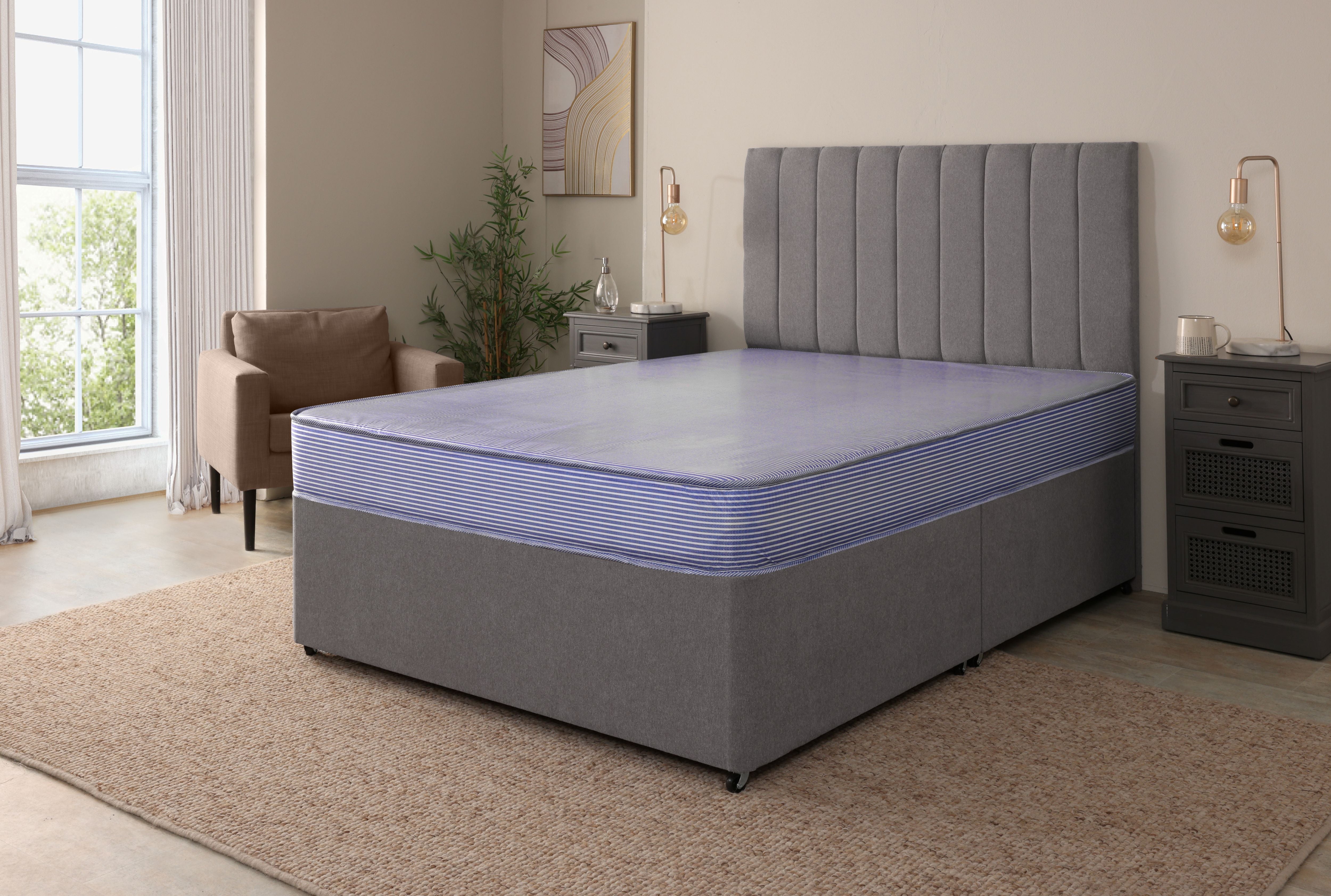 Starlight Beds™ Waterproof PVC Mattress – Sprung, Durable & Hygienic