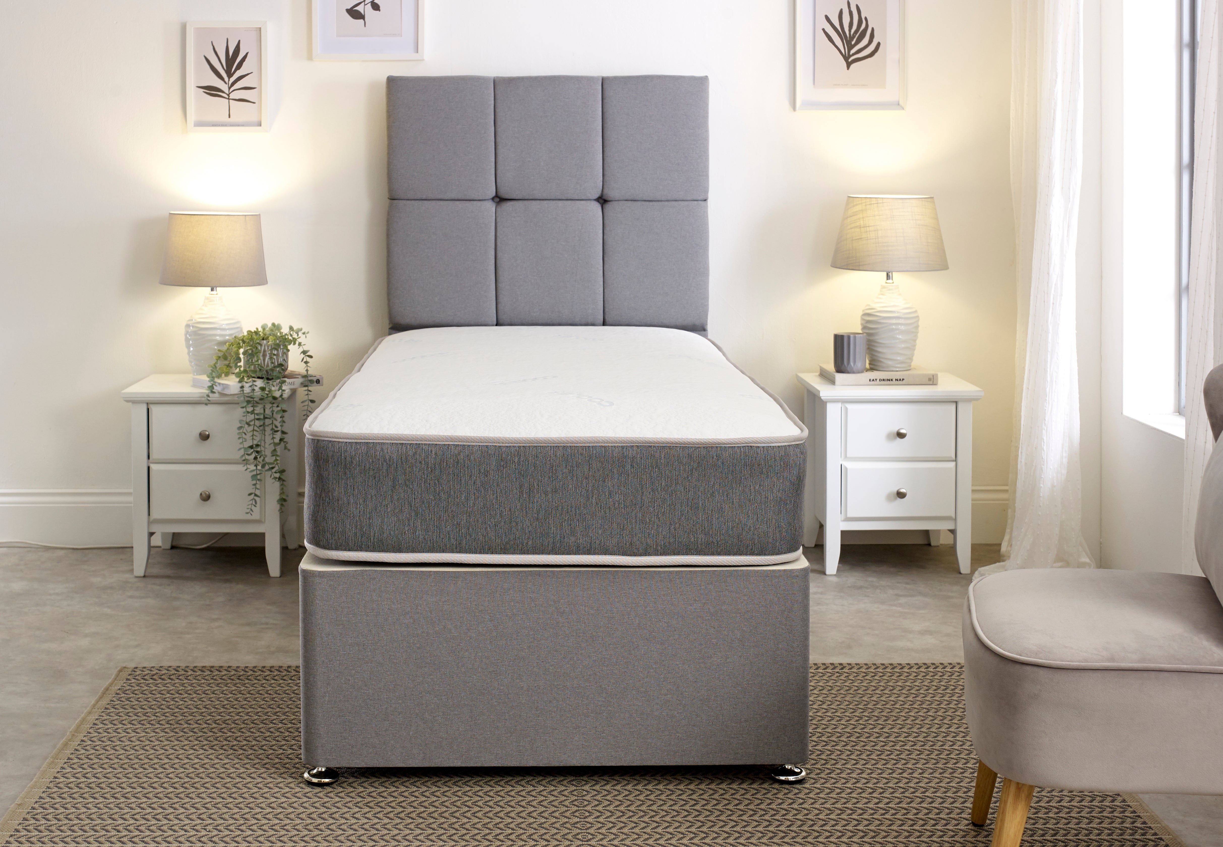 Starlight Beds 22cm Deep Cooler Extreme with Cooling Foam and Spring Mattress