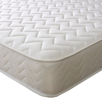 Starlight Beds™ Hybrid Spring & Memory Foam Mattress with a White Zig Zag Cool Touch Cover