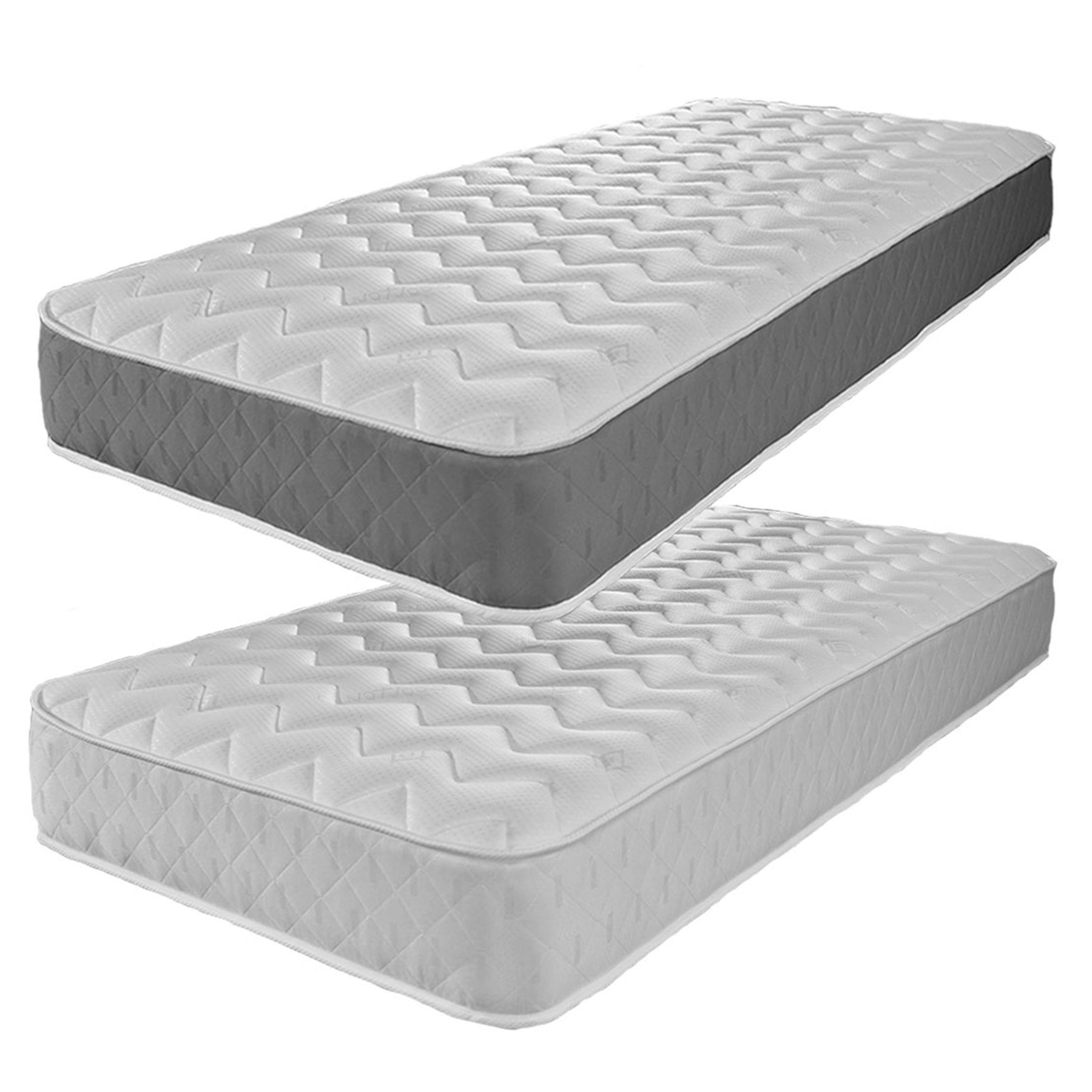 Starlight Beds 7.5" Deep Multi-Layer Memory foam and Open-Coil Spring Mattress
