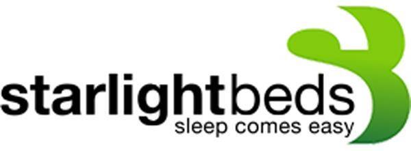 Starlight Beds Libra Budget Blue Check Open Coil Spring Mattress - Starlight Beds™